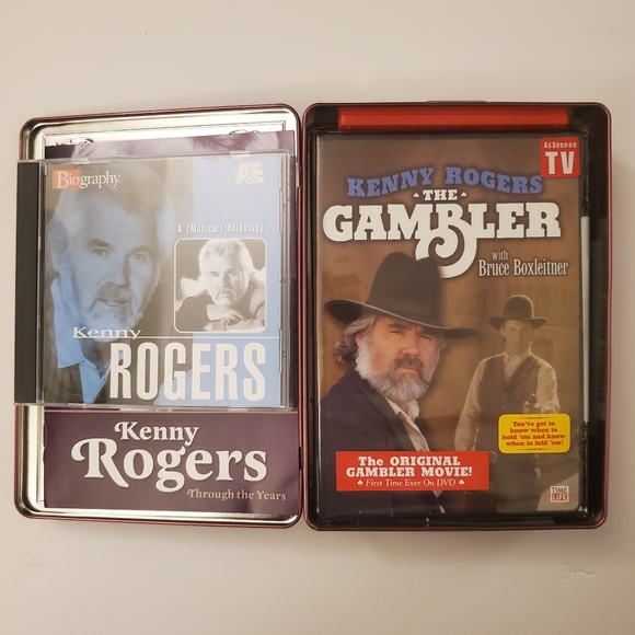 Kenny Rodgers The Gambler 30th Anniversary Collectors Edition 2 DVDs + CD - Picture 4 of 11